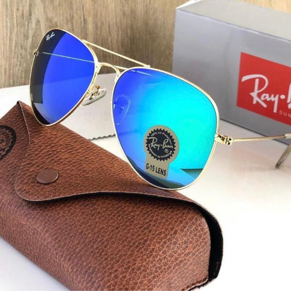 Gradient Aviator Ray Ban Blue Mirror Ray Ban Blue Gradient Mirror