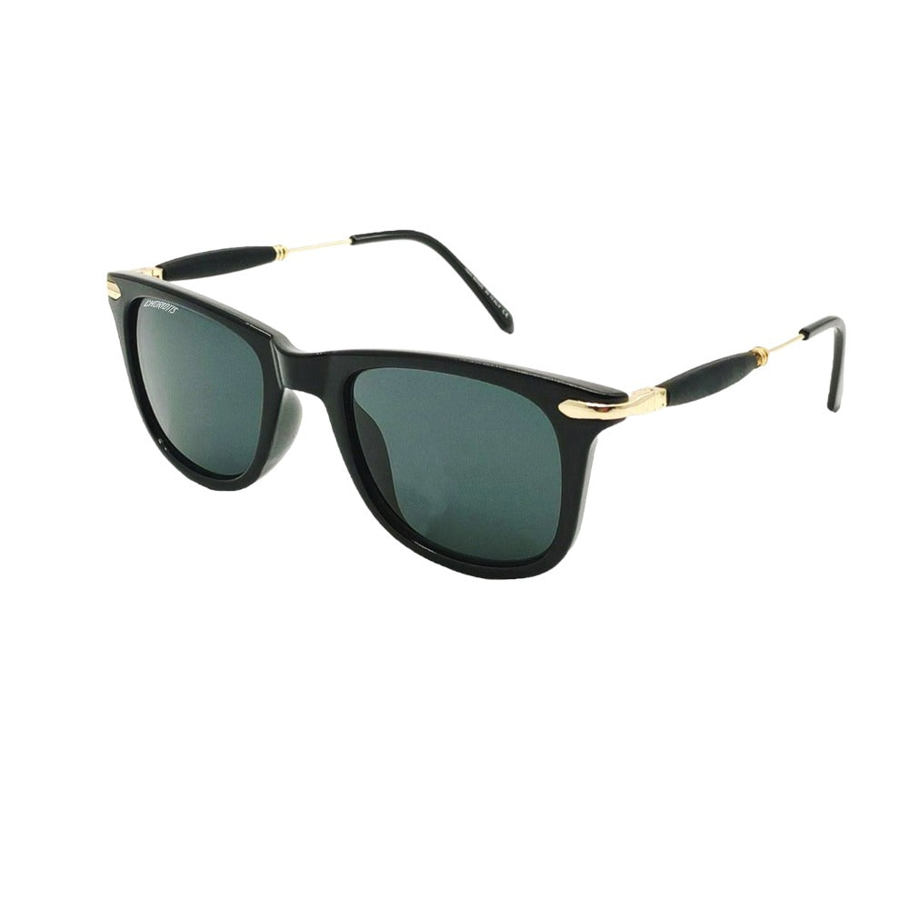 Stucor Square Black-Gold Sunglasses