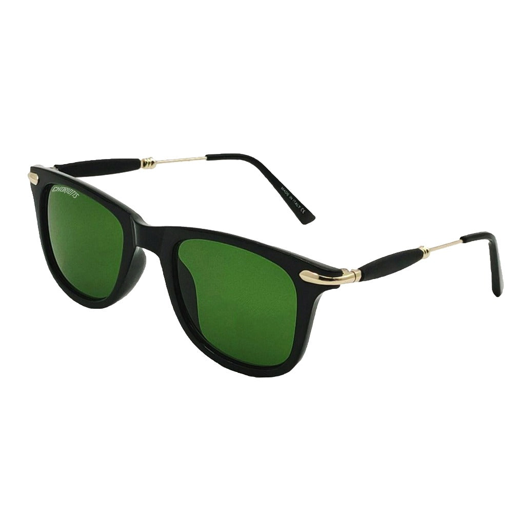 Stucor Square Green-Gold Sunglasses